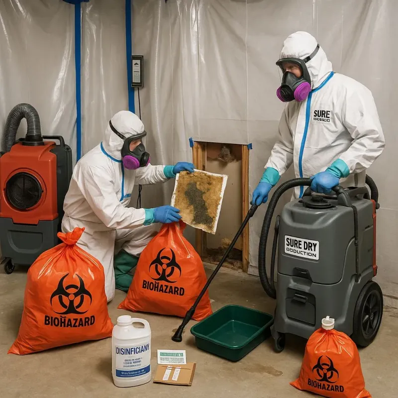 Contaminated Water Handling Protocols process in Skyline Acres, OH