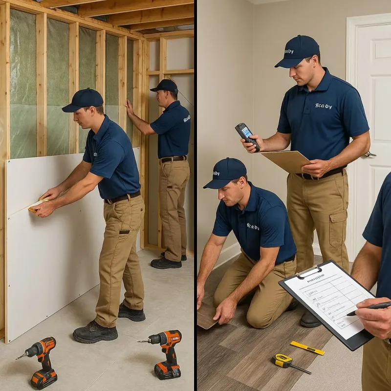 Repairs and Reconstruction process in Skyline Acres, OH
